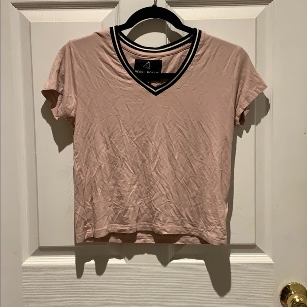 Pink Rebel Rogue crop top